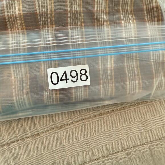 Patagonia Men's LG Brown Plaid Buckshot Shirt Soft Worn Feel Comfy Condition - Picture 14 of 14